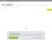 Tablet Screenshot of m-sora.si